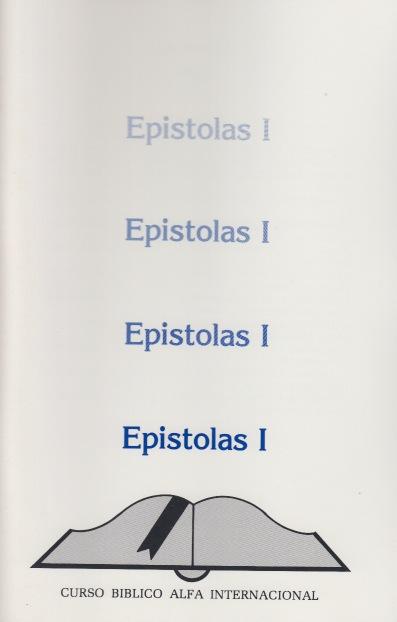 Epístolas I (curso Bíblico Alfa Internacional)